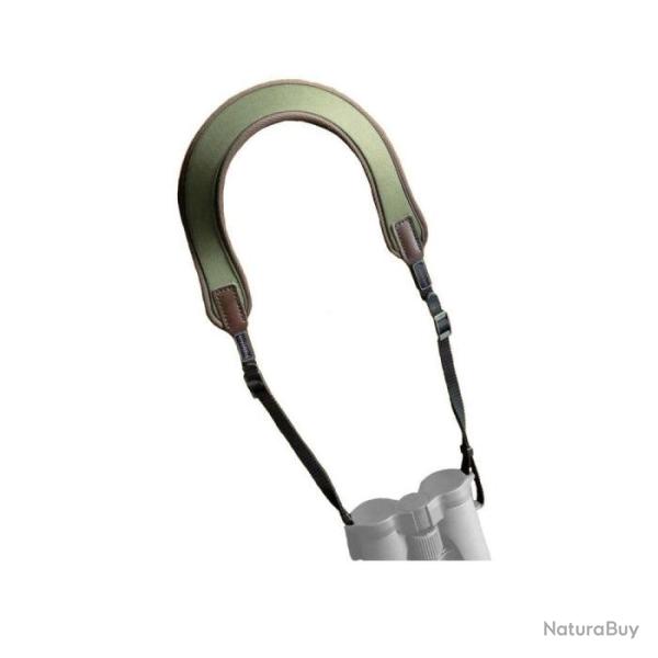 Sangle pour jumelles Niggeloh en n�opr�ne - Vert