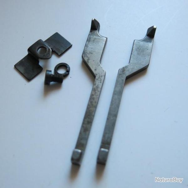 VENDU PAR CUIRASSIER11 ARMEURS+BRIDE+VIS  DE FUSIL  FALCOR SUPERPOSE MONO DETENTE CAL12