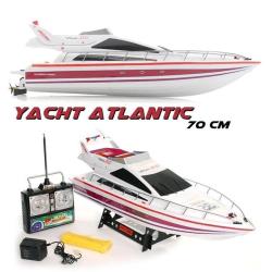 Bateau Radiocommand&eacute; Yacht Atlantic avec Moteur 380S 73cm RTR