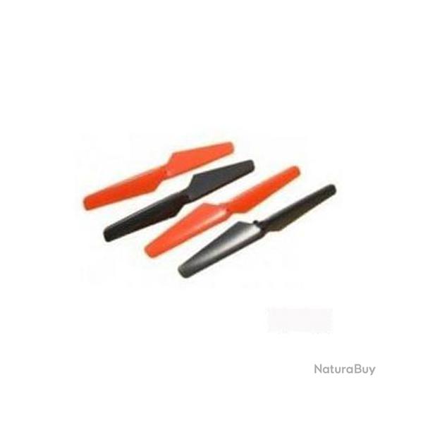 Jeu de 4 rotors pour dr�ne X125, X39, X39V Sky King ou 258-V Helicox