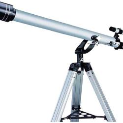 T&eacute;lescope D&eacute;butant R&eacute;fracteur 60/900 avec 4 Oculaires + Lentilles + Filtre + Monture Azimutale + Tr