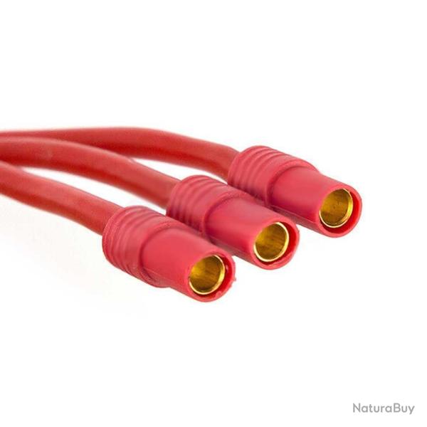 Connectique Or 3,5mm EC3 pin Cosse Male