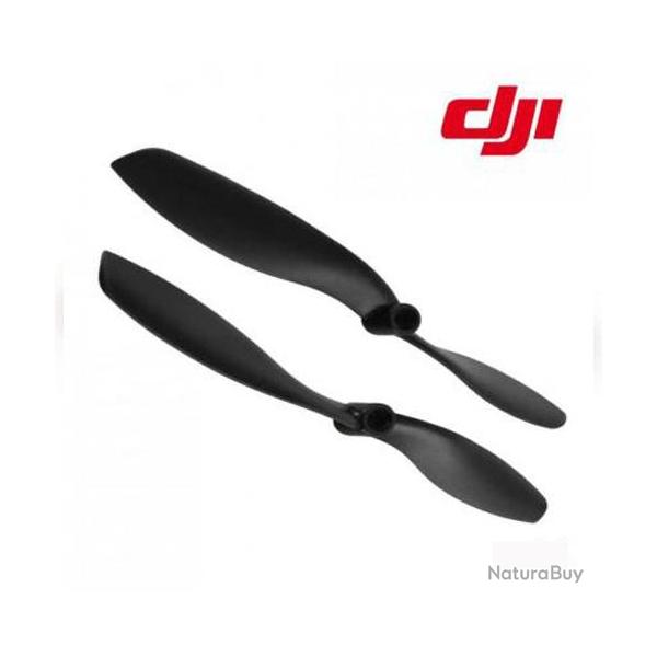 39701, Set de 2 H�lices A Horaire et B anti Horaire Noires pour drone DJI Phantom