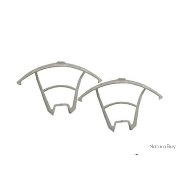 U842-1-06 ou RCU8421-09W, Protections d'h�lices par 2 Blanches pour drone UDI RC LARK FPV U842-1