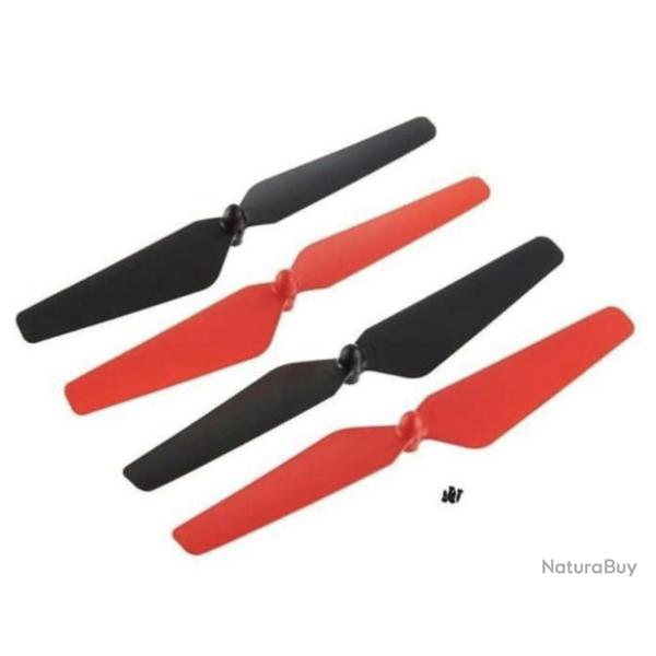 DIDE1111, Set H�lices Rouges pr Drone Galaxy Visitor 6 et Dromida Ominus