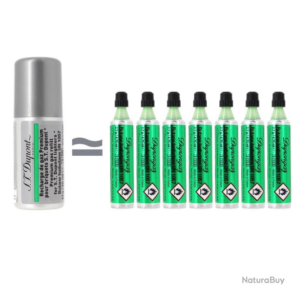 Recharge de Gaz Vert Premium 433 ST Dupont