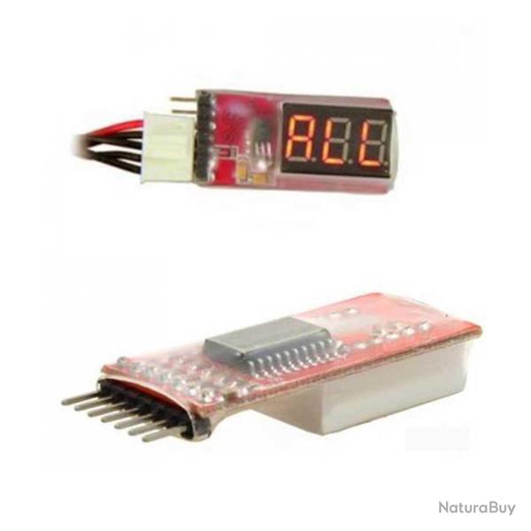 Controleur Testeur de tension accu 2S � 6S
