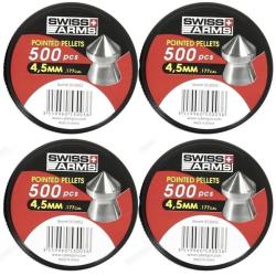 Boite de plombs &agrave; t&ecirc;te pointue 4.5mm Par 4