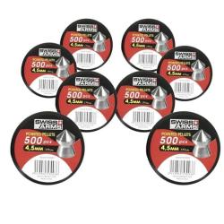 Boite de plombs &agrave; t&ecirc;te pointue 4.5mm Par 8