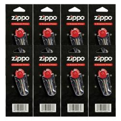 Pack de 10 x 6 Pierres à briquet Zippo Officielles, 60 pierres au total