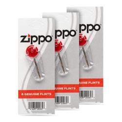 Pack de 3 x 6 Pierres Zippo Officielles