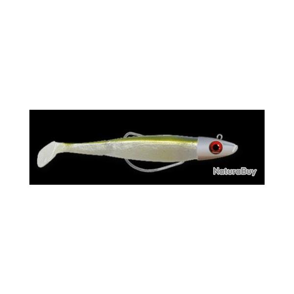 SWAT SHAD MONTE 11CM 10GR PAR 1 Jungle / Blanc nacre dos ayu 88 C