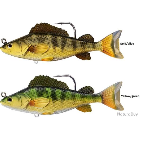 LIVE TARGET YELLOW PERCH 13.5CM NPC Gold/olive