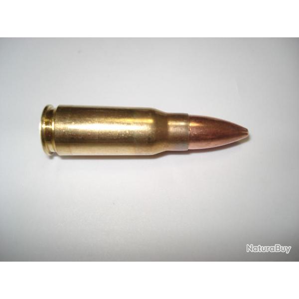 une cartouche de 7,92x33 kurz, marque ppu, ogive blind�e, pour collection