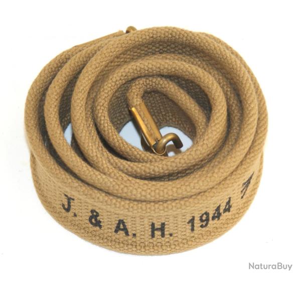 Bretelle Anglaise en toil boucle laiton pour fusil type Enfield tous models