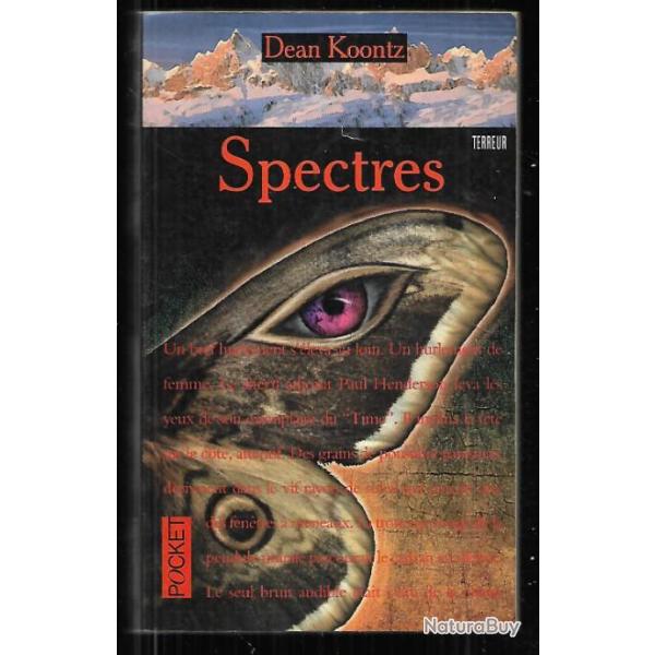 spectres de dean koontz horreur suspense format poche