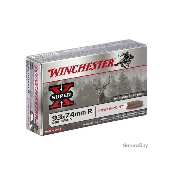 POWER-POINT - WINCHESTER 9.3x74 r, 18.5 g