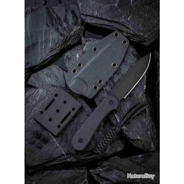 Couteau CIVIVI Elementum Lame Fixe Acier D2 Manche G10 Etui Kydex CIVC2105A