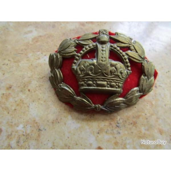 grade Britannique Anglais sergent major ww2 seconde deuxi�me guerre laiton