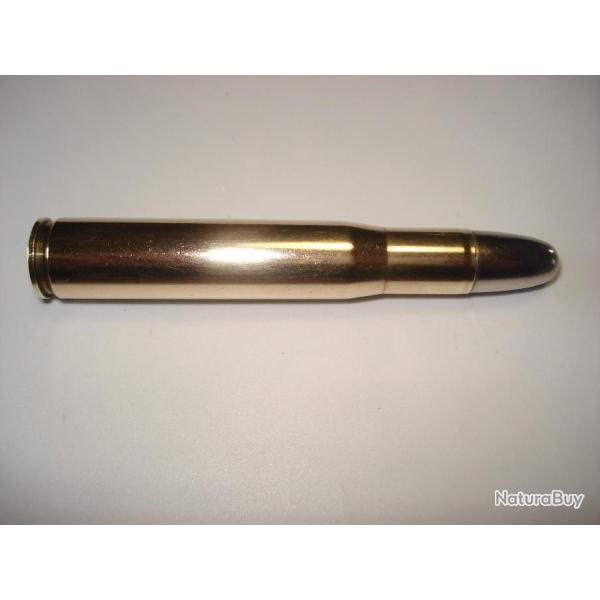 une cartouche de 404 jeffery nitro express, marque RWS, ogive blinde, pour collection