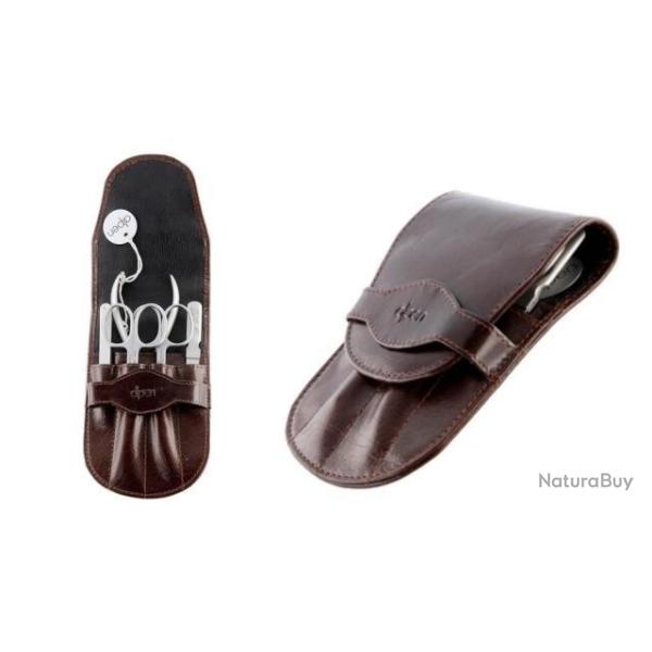 Pochette manucure 5 pi�ces Alpen 6875R.brown