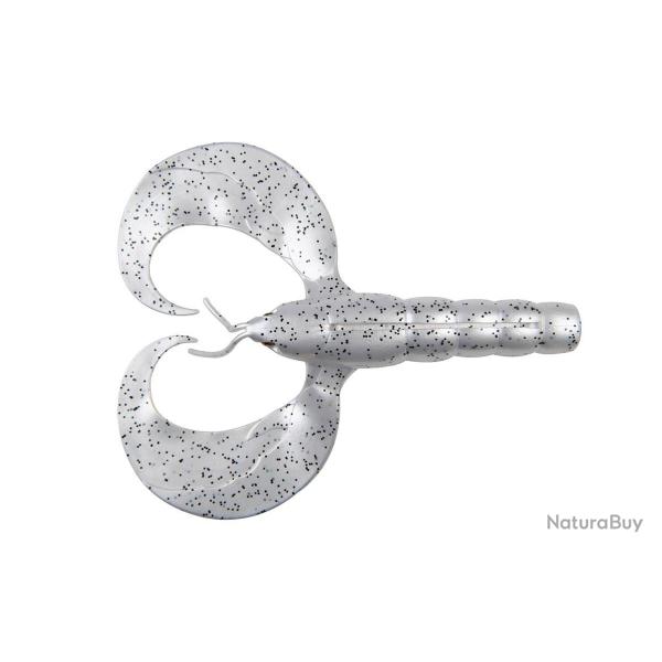 MEGA CRAW 13CM PAR 1 NPC Pearl and pepper UV