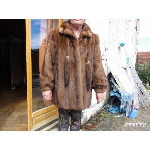 fourrure  vision veste 3/4 grand luxe ou change