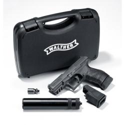 Pistolet &agrave; blanc Walther PPQ M2 navy cal.9mm PAK