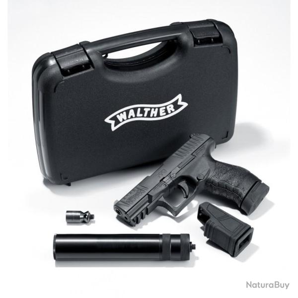 Pistolet � blanc Walther PPQ M2 navy cal.9mm PAK