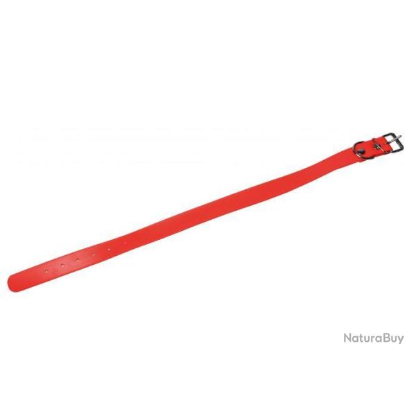 COLLIER FLUO ORANGE PVC LONG 70 CM JANUEL
