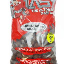 Bouillettes Extasy 4kg 20mm Monster crab Fun Fishing