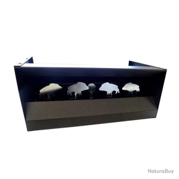 Cible m�tallique Colombi Sports 4 canards - 4 sangliers