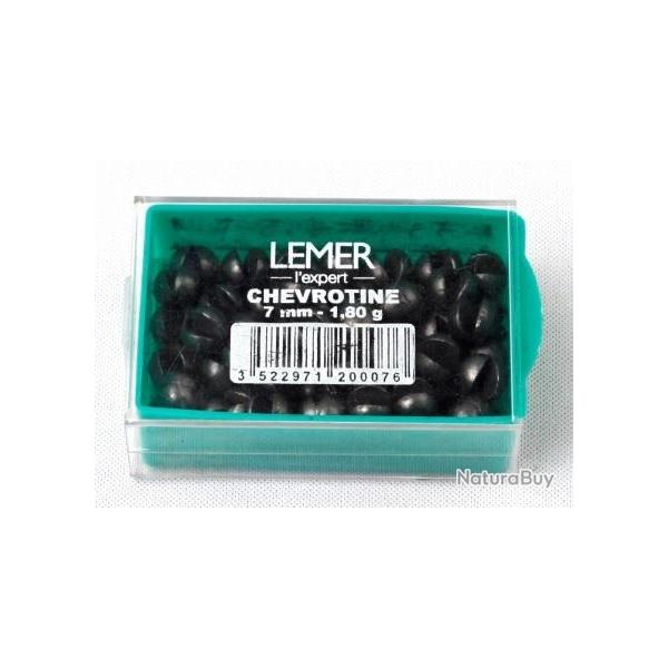 CHEVROTINE BOITE GLISSIERE 6mm / 1.23gr