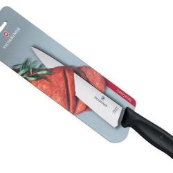 Couteau de cuisine swissclassic 19 cm noir VICTORINOX