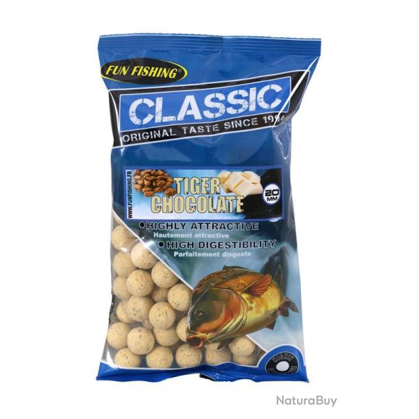 Classic Bouillettes 4kg 20mm Tiger Chocolat Fun Fishing