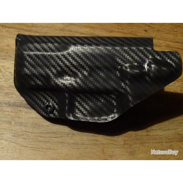 Holster kydex pour pistolet TAURUS 111 GT MILLENIUM finition carbone