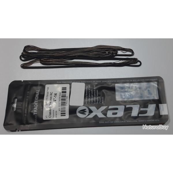 Corde Arc Traditionnel Recurve Dacron Flex Archery 153cm 64-14