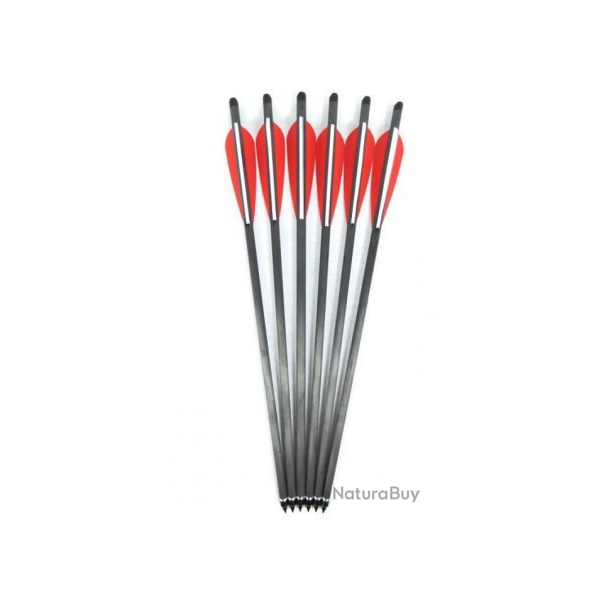 EK ARCHERY - TRAIT D'ARBALTE CARBONE 17" (2)