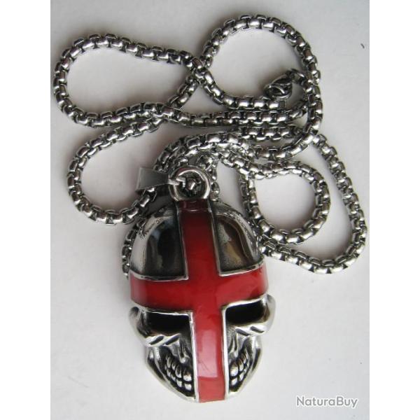 PENDENTIF SKULL TEMPLIER - Ref.122