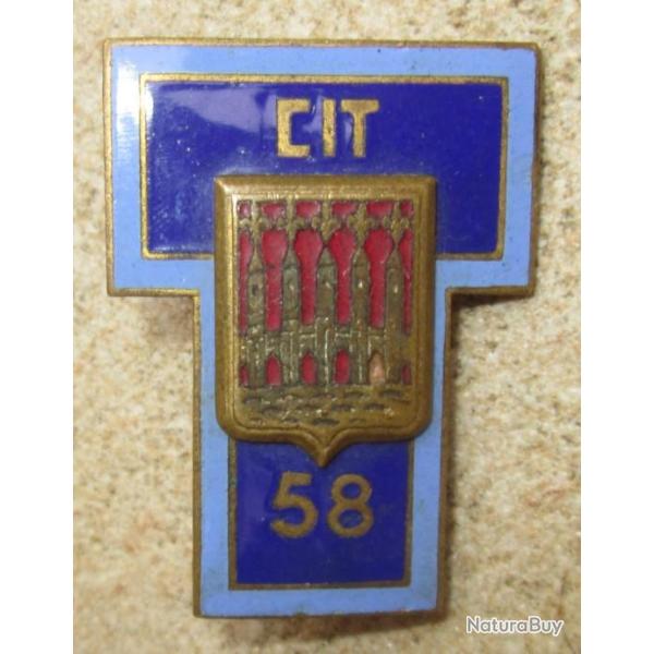 58� C.I.T, �mail, dos guilloch� dor�, 2 bol�ros Drago