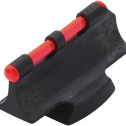 GUIDON FIBRE OPTIQUE ROUGE TRANSVERSAL M&Eacute;TAL BH 7MM