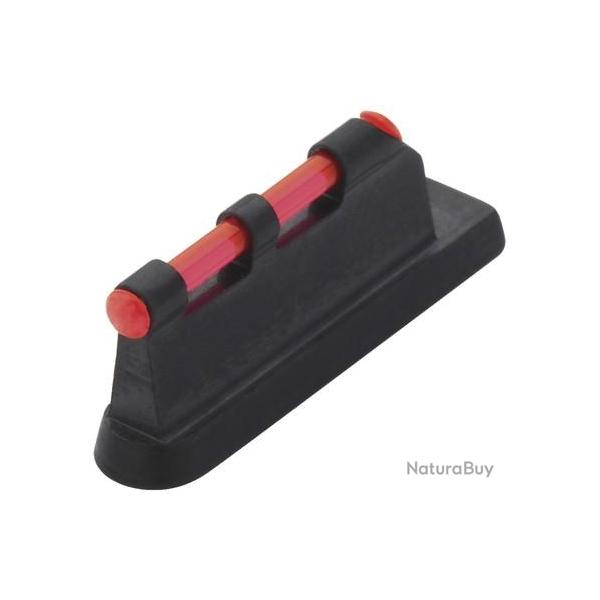 GUIDON LPA FIBRE OPTIQUE ROUGE LONGITUDINAL BH 8MM