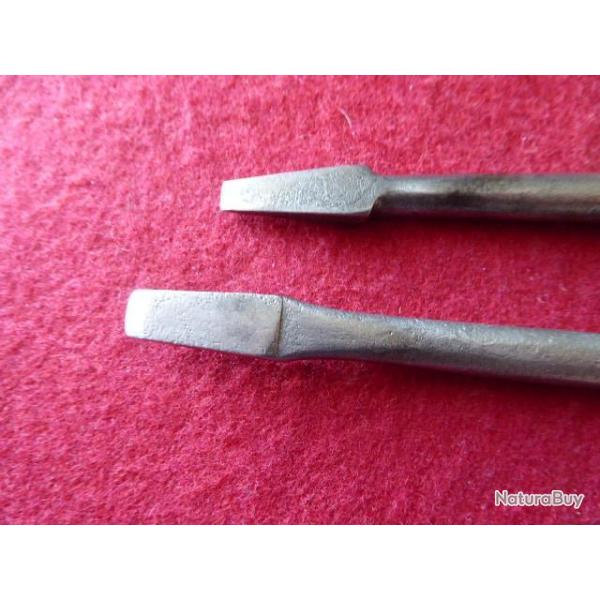 ancien tournevis en m�tal de 25 cm