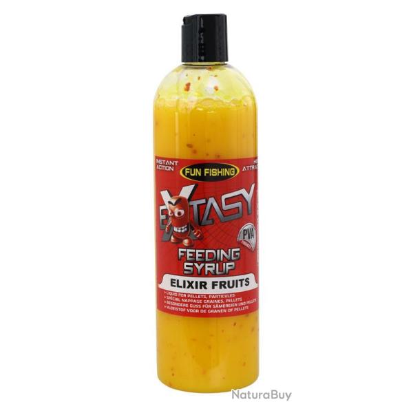 Extasy Feeding Syrup 470ml Fun Fishing Elixir Fruits