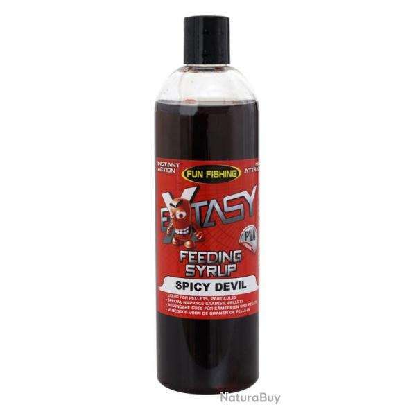 Extasy Feeding Syrup 470ml Fun Fishing Spicy Devil
