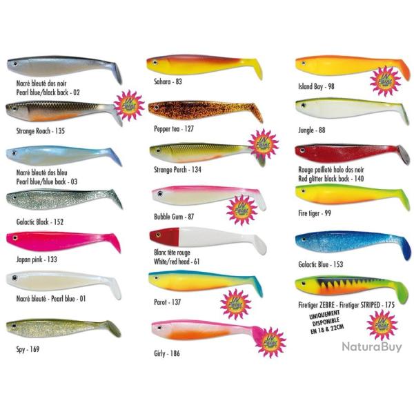 SHAD GT 13CM PAR 1 Crevette 09 NPC