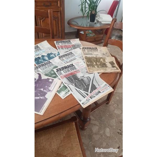 collector  revue de journeaux de guerre