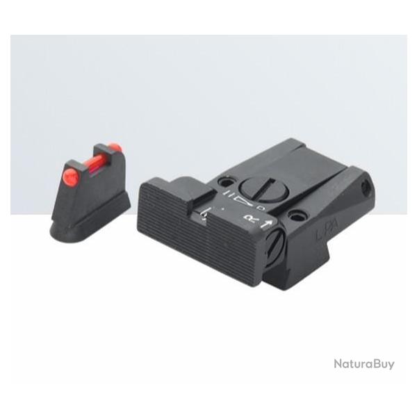 Set de mire LPA pour CZ 75/75B/85 (viseur  queue d'aronde) (NO 75-SP01) - Feuille 7F