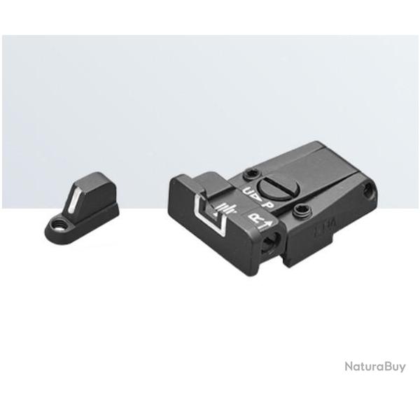 Set de mire LPA SIGHTS pour CZ P7, P9 (NO KADET) - Feuille 18
