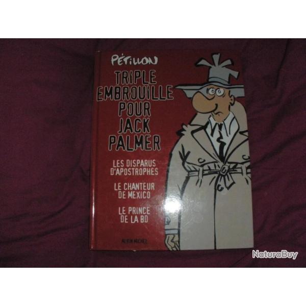 BD de P�tillon  TRIPLE EMBROUILLE POUR JACK PALMER